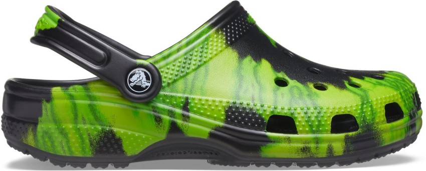 Lime green best sale mens crocs