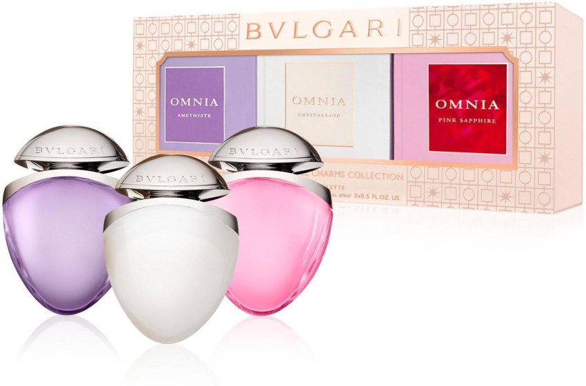 BVLGARI Omnia Collection EDT Kit (Amethyste + Crystalline + Pink
