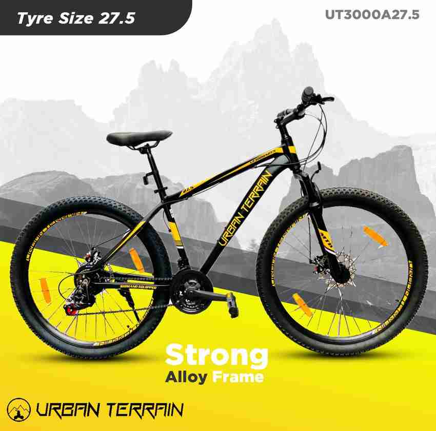 Urban Terrain UT3000A27.5 Alloy MTB with 21 Shimano Gear and