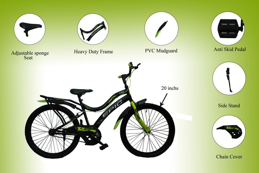 Dolfin Lee Epic 24 inch Tubular S Rim Cycle for Kids 9 to 14 Years