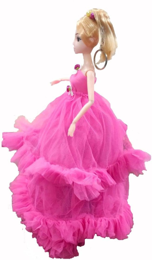 Amazing Cute 45CM X 25 CM Long bush frock Bridal Doll toy perfect