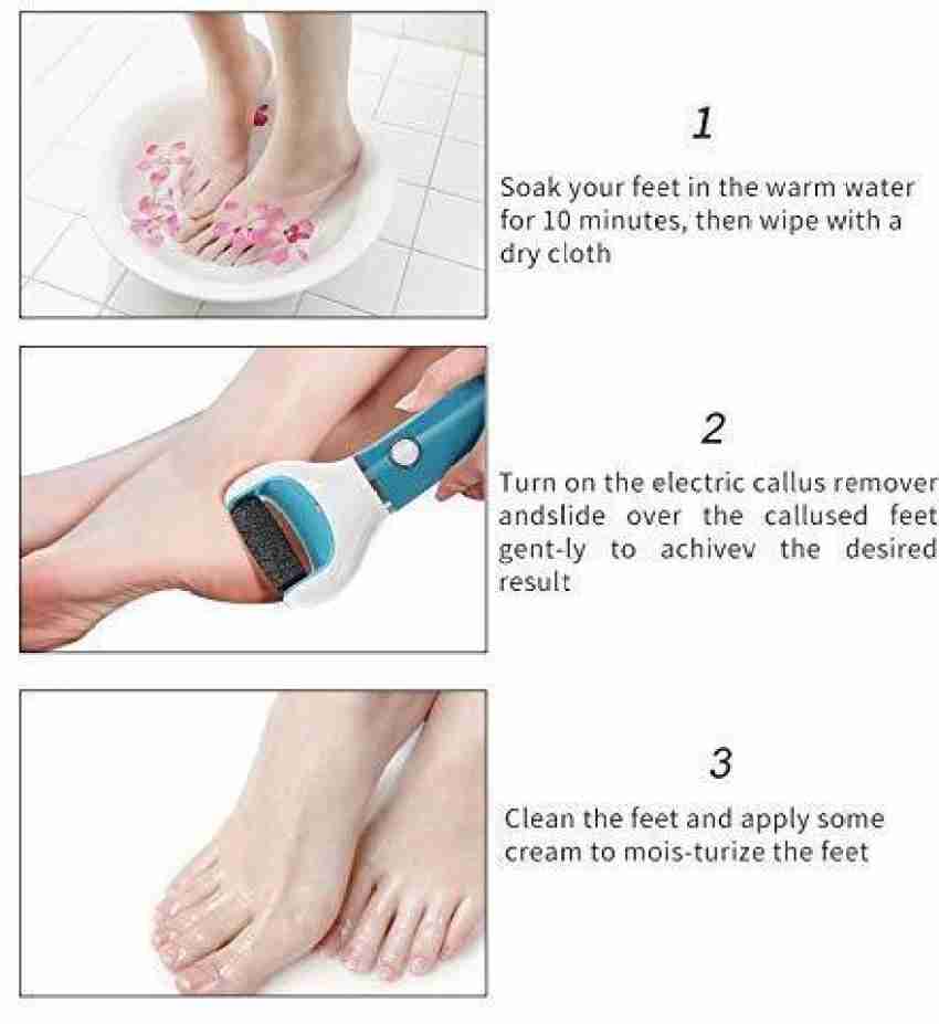 Feet Cuticle Remover, Feet Hard Skin Remover, Foot Scrubber For