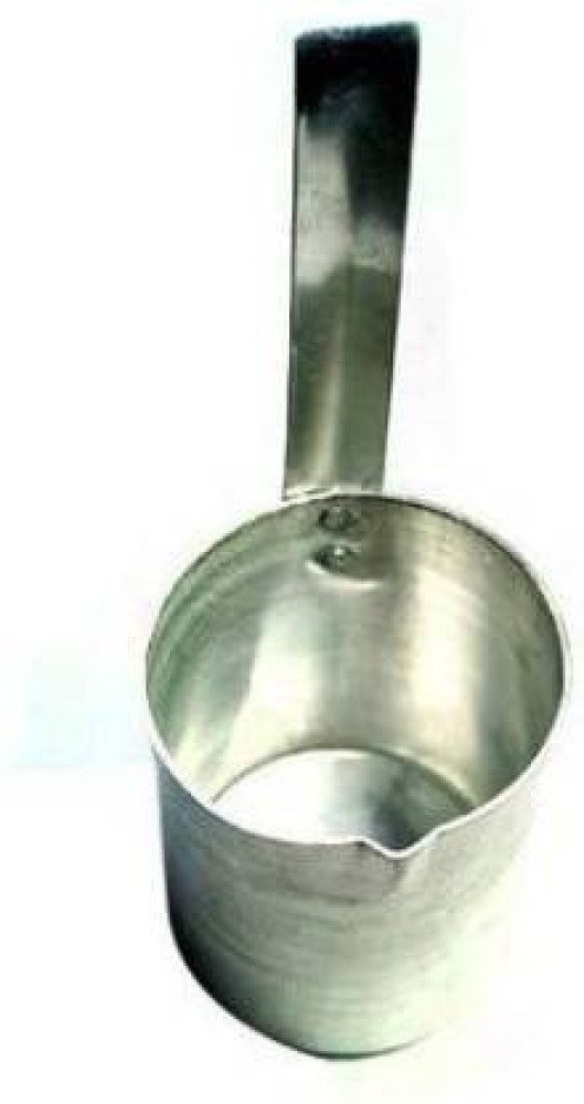 Silver tech Set of milk/oil Measuring wth Vertical Handles. Setof5