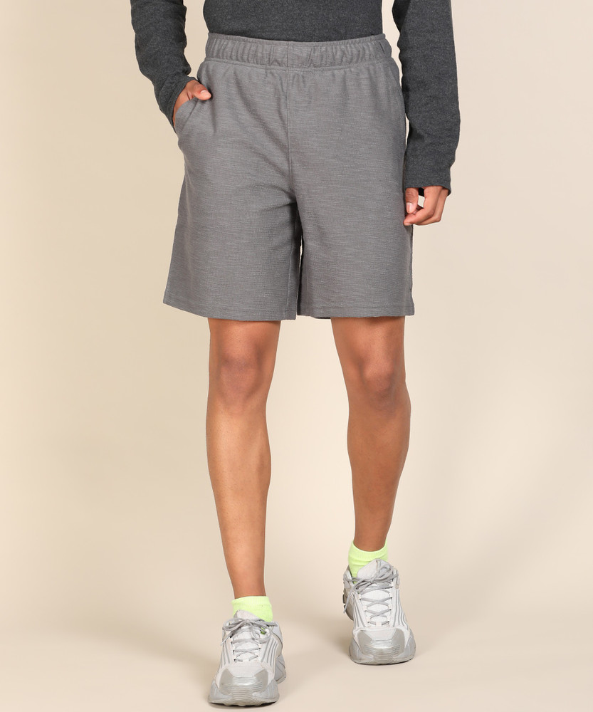NIKE Self Design Men Grey Regular Shorts Buy NIKE Self Design