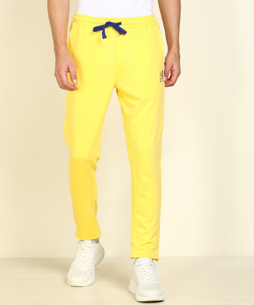 Mens yellow track pants clearance
