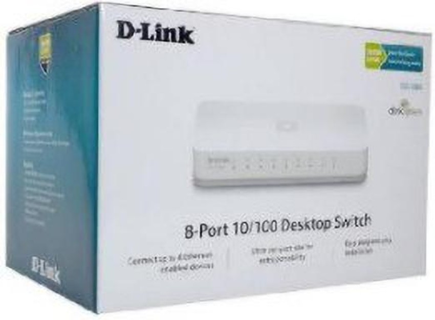 8 Ports D Link DGS-108 Gigabit Desktop Switch at Rs 5800 in Hyderabad