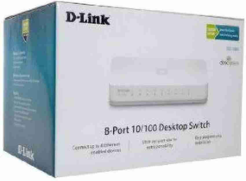D-Link DGS-1008A Eight 10/100/1000 Mbps Gigabit ports Network Switch -  D-Link 