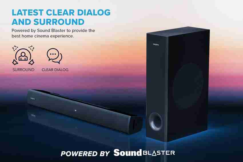 Creative home discount theater 2.1 flipkart