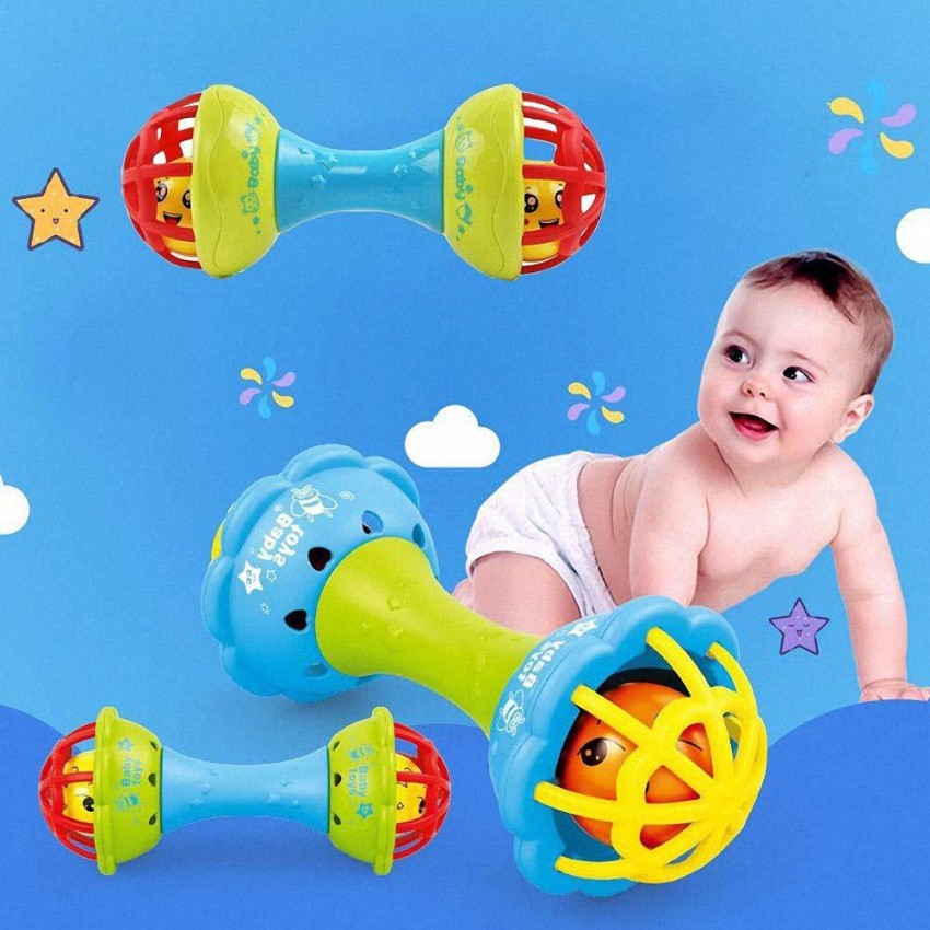 Baby best sale dumbbell teether