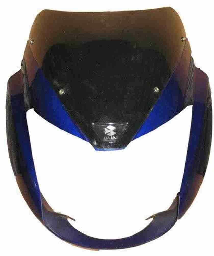 zalak HEADLIGHT VISOR FOR PULSAR DTSI BLUE Bike Headlight Visor
