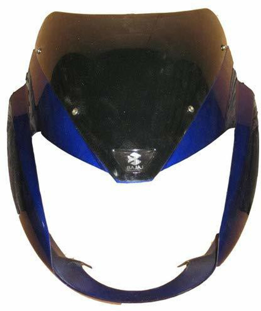 zalak HEADLIGHT VISOR FOR PULSAR DTSI BLUE Bike Headlight Visor