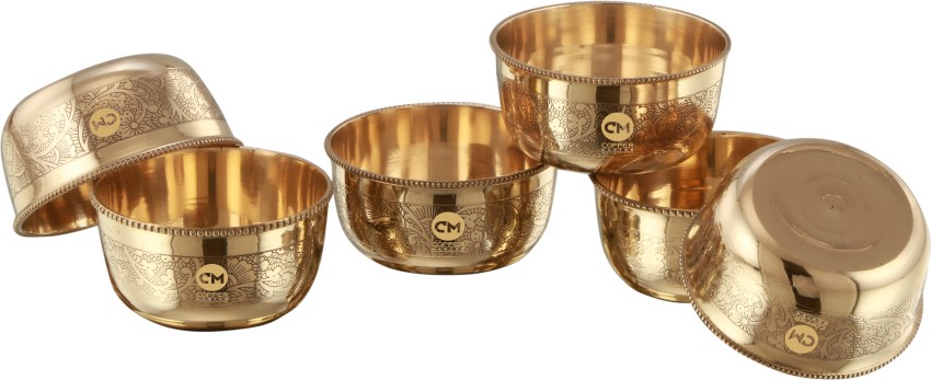 Copper Master Brass Serving Bowl Price in India Buy Copper Master Brass Serving Bowl online at Flipkart