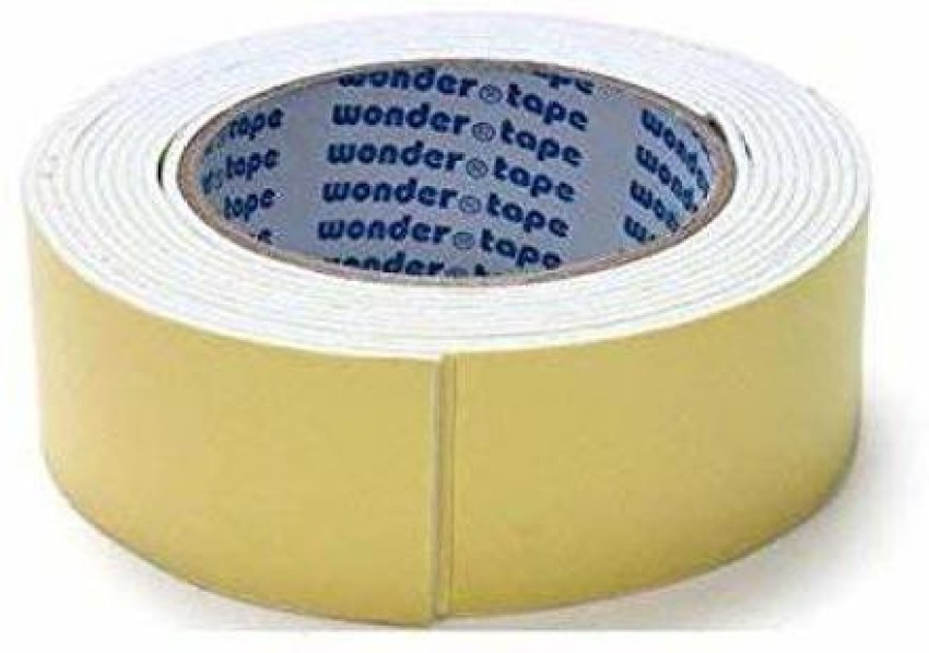 Double Sided Tape 9mm Wide, Scrapooking Sticky Tape, Two Sided Cello Tape, Double  Sided Tape for Fabric 