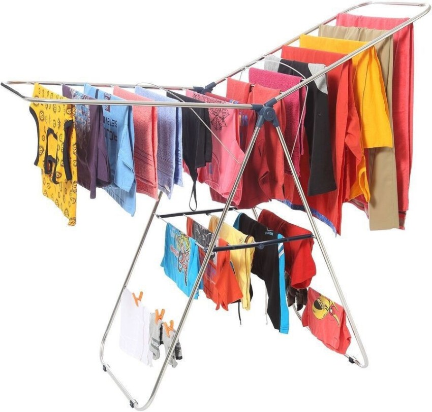 Gimi Steel Floor Cloth Dryer Stand 1080000500001 Price in India - Buy Gimi  Steel Floor Cloth Dryer Stand 1080000500001 online at