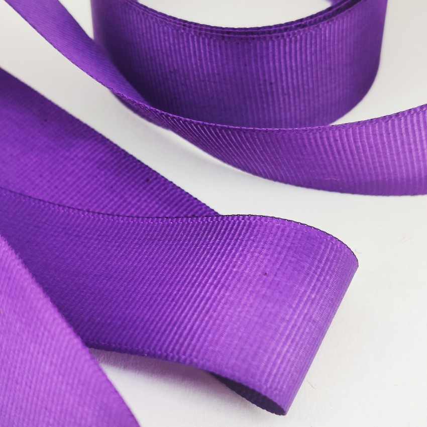 Purple Velvet Ribbon (5/8 x 10 yards)-VEL1-PU