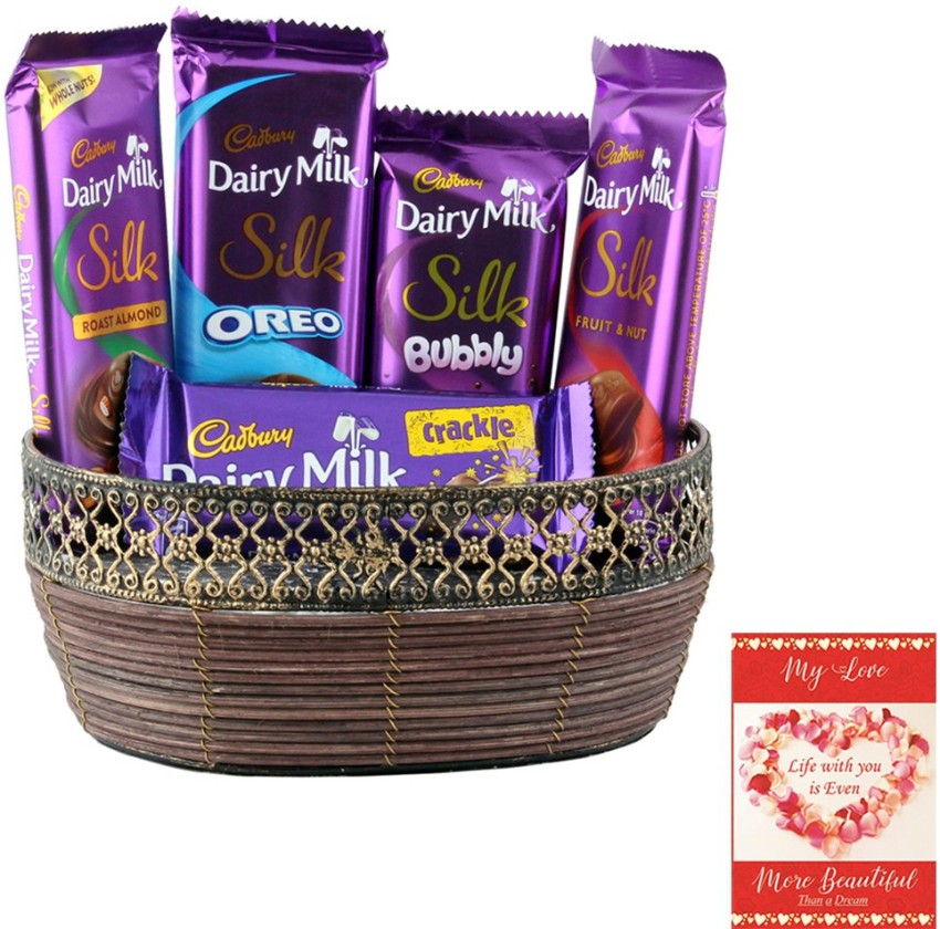 Buy Cadbury Dairy Milk Silk,150 g + Celebration Rich Dry Fruit Gift Box,177  g Online at Best Price of Rs 656 - bigbasket