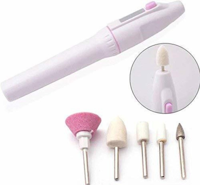 Electric Nail File Drill Portable Professional Manicure Pedicure Machine Set  Kit | eBay