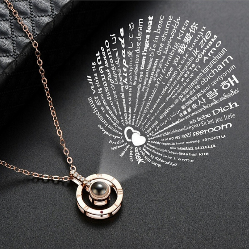 Jewelgenics I Love You in 100 Different Languages Necklace Pendant Gold plated Copper Pendant Price in India Buy Jewelgenics I Love You in 100 Different Languages Necklace Pendant Gold plated Copper P...
