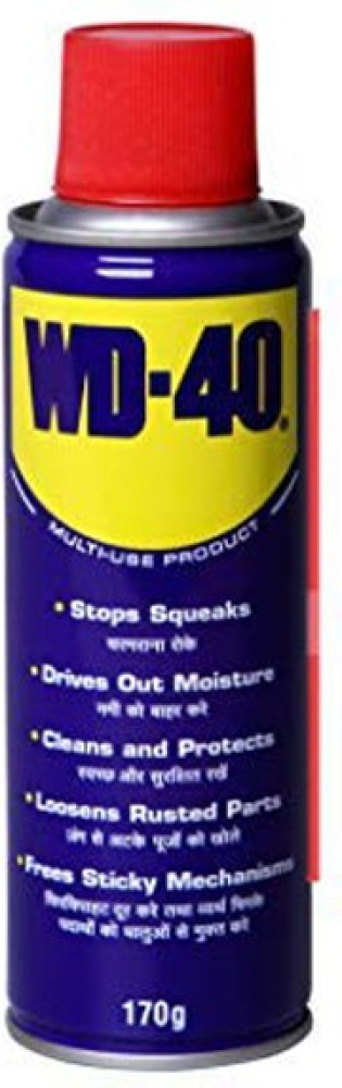 Pidilite WD-40, Multipurpose Spray, Lubricant, and Cleaning Agent, 170g &  WD-40, Multipurpose Spray for Home Improvement- Multi use for Home, Work  and