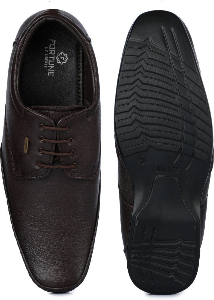 LIBERTY Fortune FL 510 BROWN Lace Up For Men