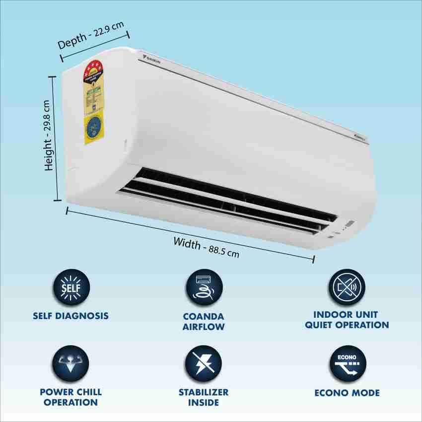 Daikin 1.5 ton indoor unit price discount