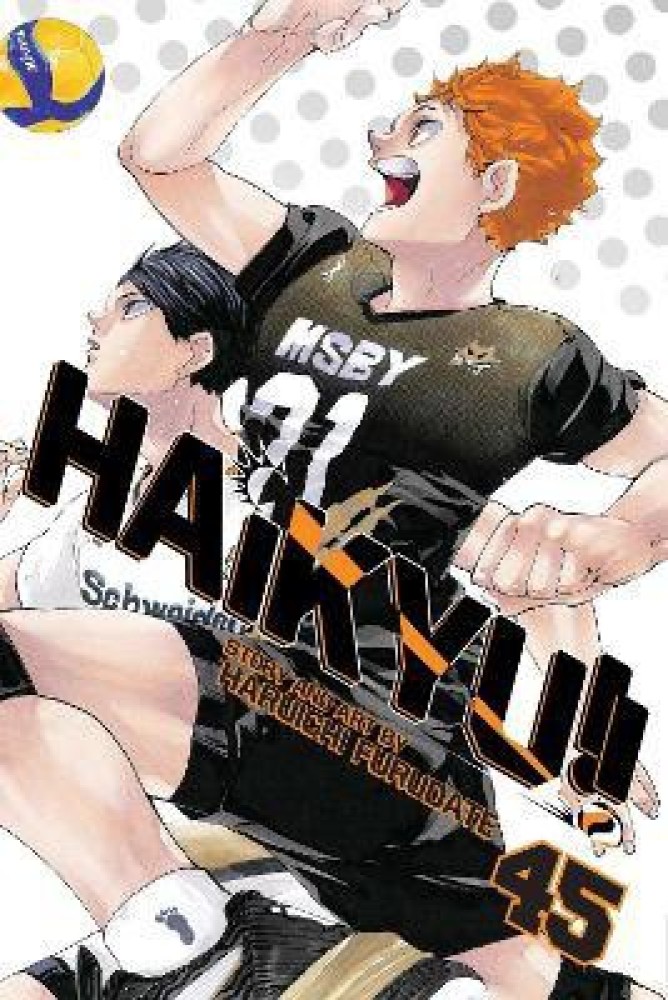 Haikyuu BR - Capa do volume 41 do mangá de Haikyuu. Pra