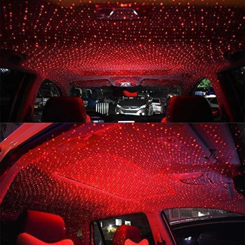 Red led online interior car lights