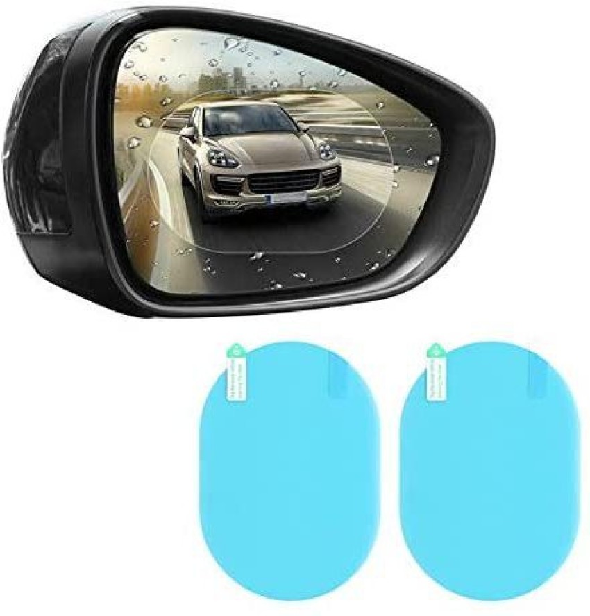 Maison 2 PCS Car Rear view Mirror Protective Film Waterproof Film