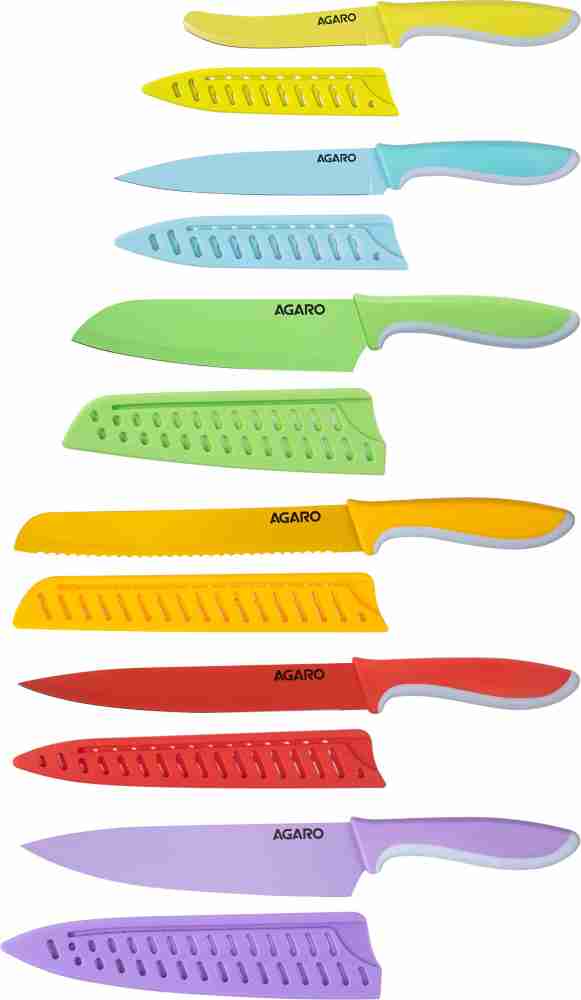 AGARO Royal 6 Pcs Kitchen Knife Set Review 