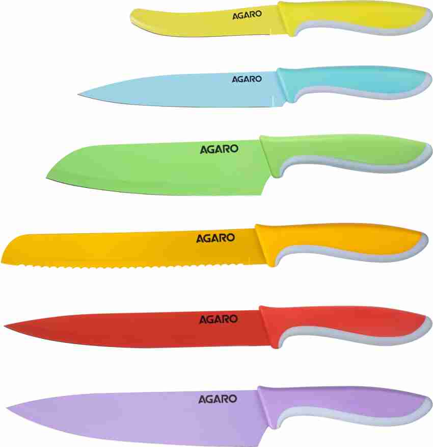 AGARO Royal 6 Pcs Kitchen Knife Set Review 