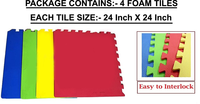 Foam Floor Tiles - Set of 4