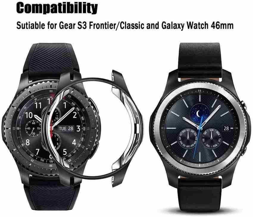 CallSmith Front and Back Screen Guard for 46 MM Samsung Gear S3
