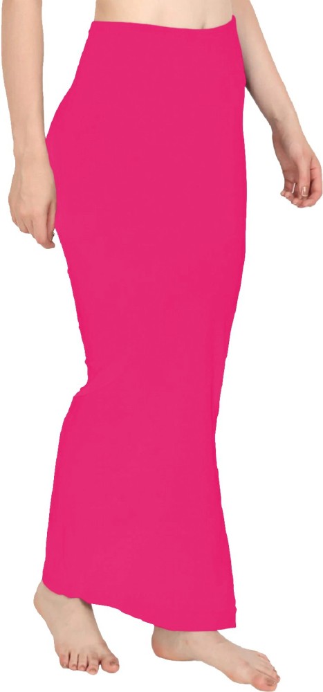 SCUBE DESIGNS Slim Fit Saree Shapewear Baby Pink (XXL) Lycra Blend  Petticoat Price in India - Buy SCUBE DESIGNS Slim Fit Saree Shapewear Baby  Pink (XXL) Lycra Blend Petticoat online at