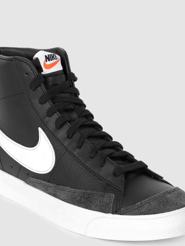 women's nike blazer mid 77 black and white