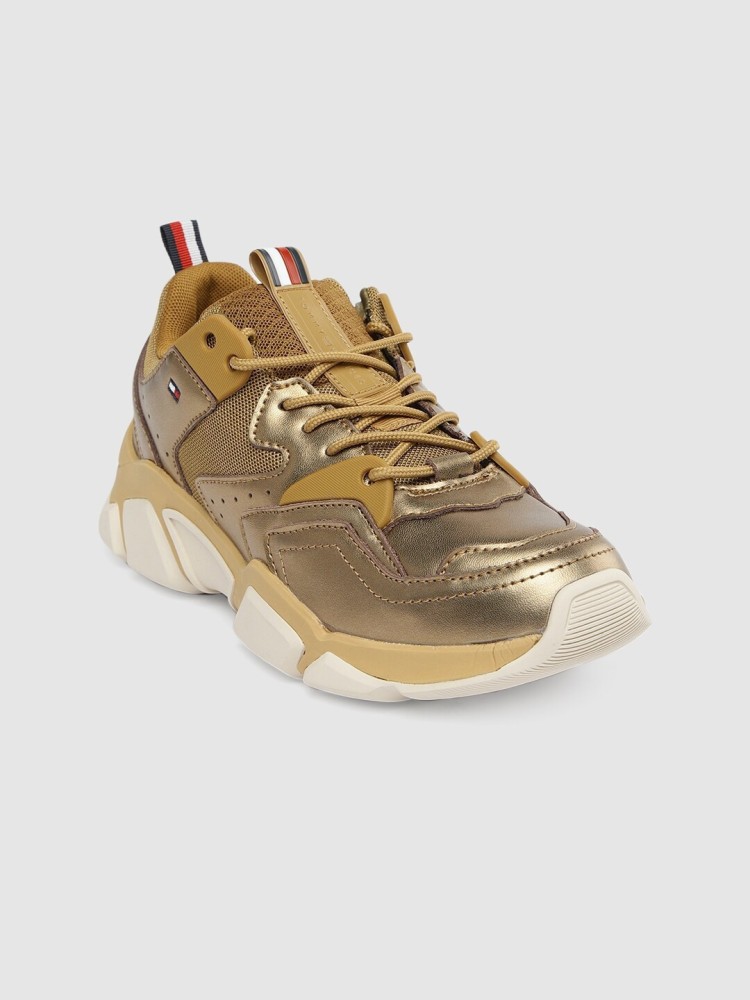 Tommy hilfiger sneakers clearance gold