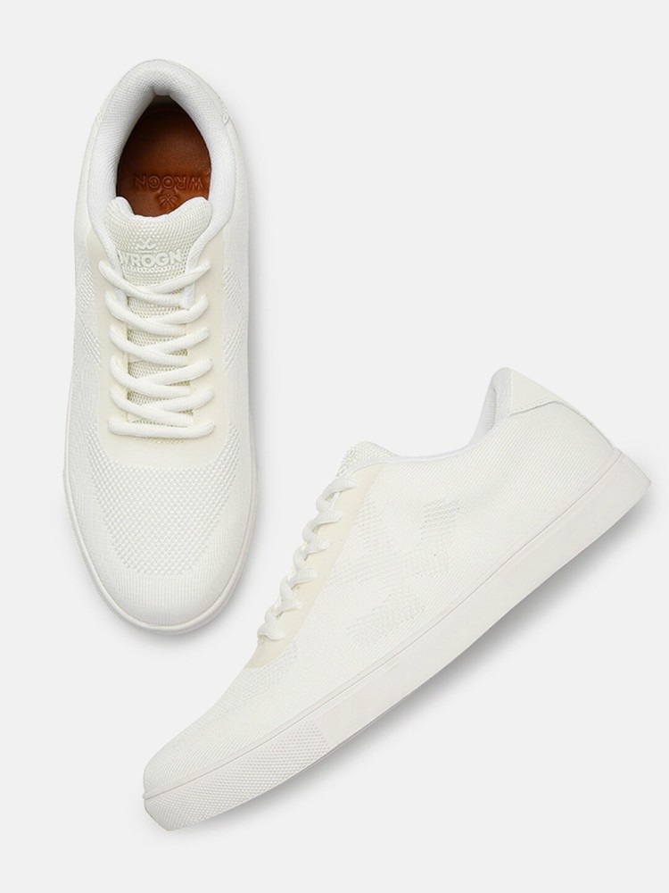 Wrogn hot sale white shoes