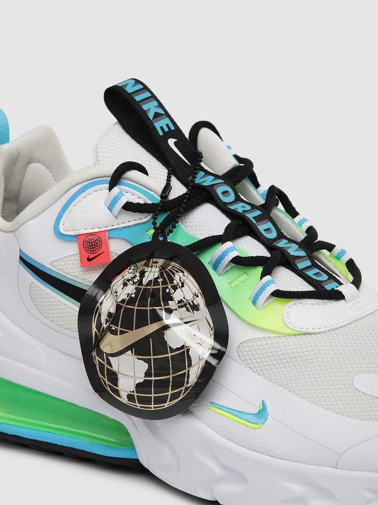 NIKE Men White Solid AIR MAX 270 REACT Sneakers Sneakers For Men Buy NIKE Men White Solid AIR MAX 270 REACT Sneakers Sneakers For Men Online at Best Price Shop