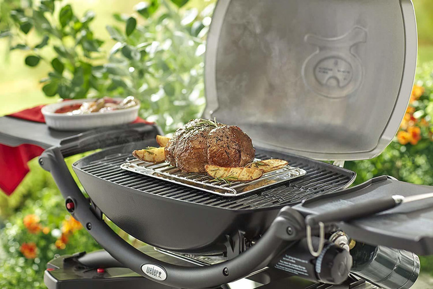 Weber cooling rack clearance