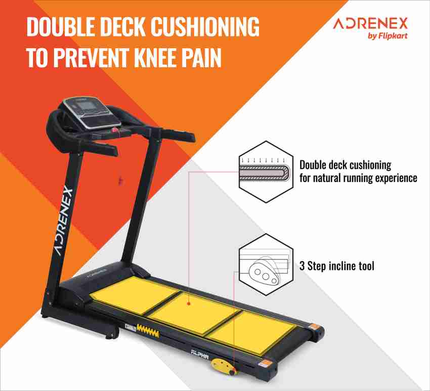 Treadmill new arrivals price flipkart