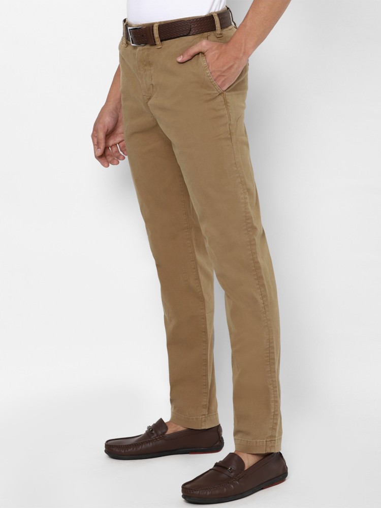 Buy American Eagle Outfitters Brown Regular Fit Trousers for Mens Online   Tata CLiQ