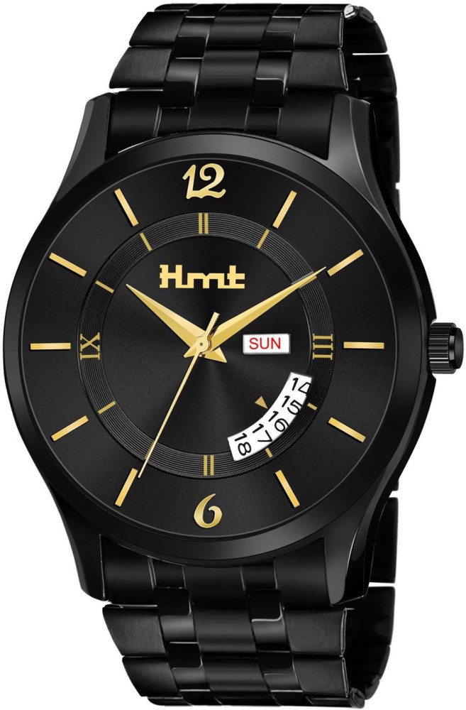 EHMT HM 335 BLACK HM 335 BLACK FULL BLACK DAY DATE FUNCTIONING