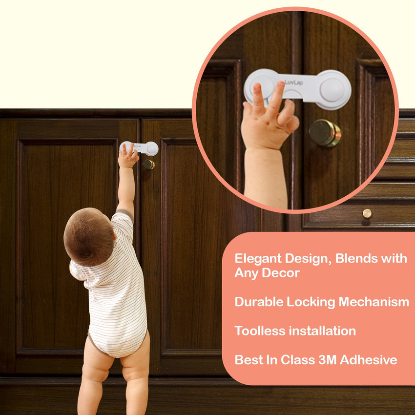 Cabinet locks outlet for double doors