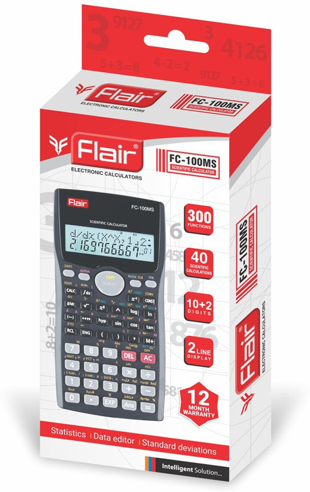 Scientific calculator 2025 ms 100