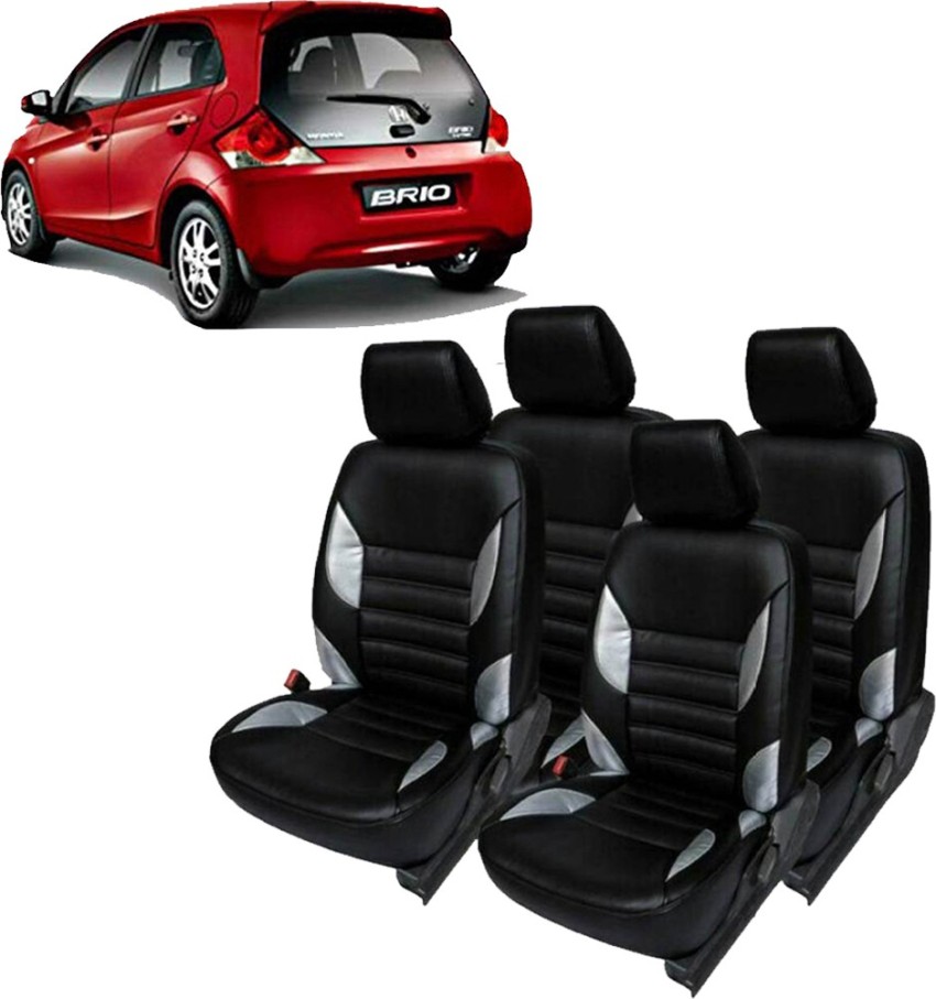 Luxury Premium Leatherette Car Seat Cover For Honda Brio Price in India -  Buy Luxury Premium Leatherette Car Seat Cover For Honda Brio online at