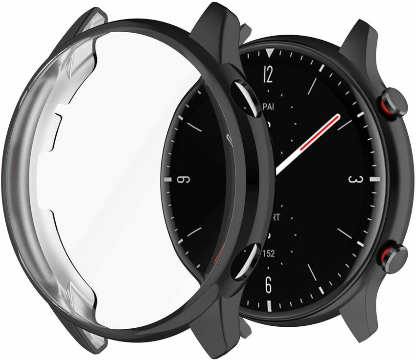 NeelPre Edge To Edge Screen Guard for TPU case for Amazfit GTR2