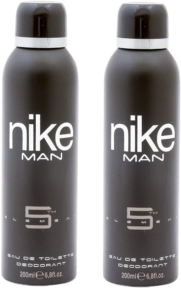 NIKE 5th Element Man Deo 200ml Each Pack of 2 Deodorant Spray For Men
