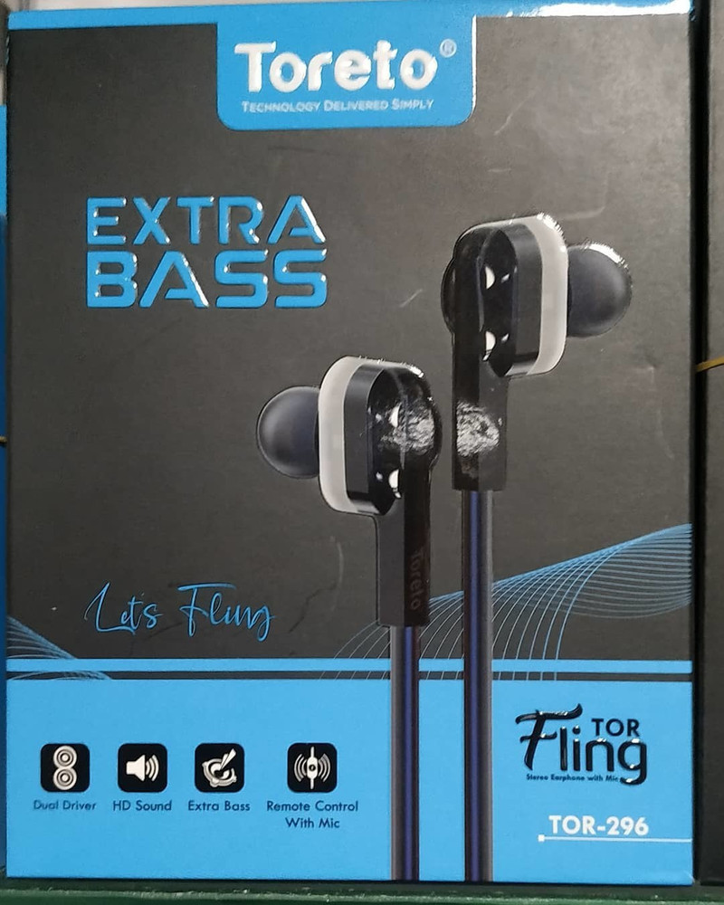 Toreto wired best sale earphones