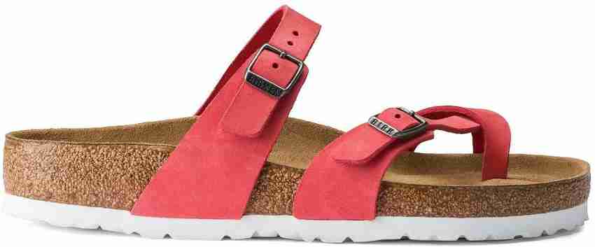 BIRKENSTOCK Mayari Soft Footbed Regular Width Women Red Flats