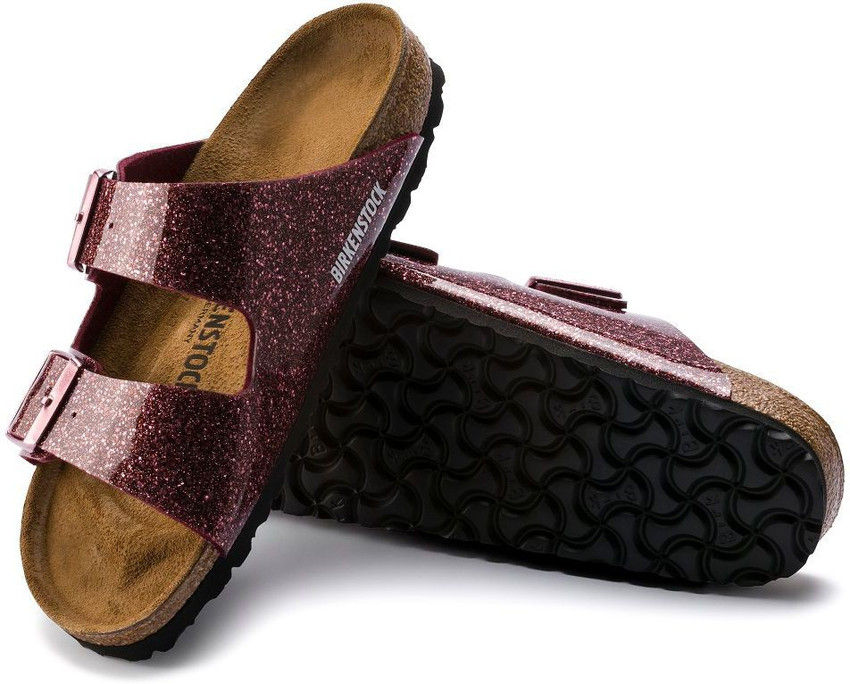 Red sale sparkly birkenstocks