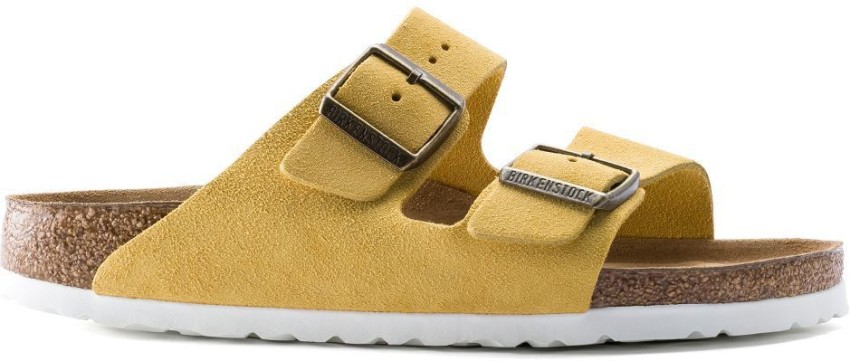 BIRKENSTOCK Arizona Soft Footbed Narrow Width Women Yellow Sandals